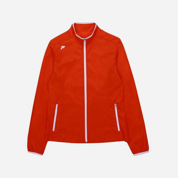 Fila Golf Woven Windbreaker Women's Jackets - Red,NZ 249-74293